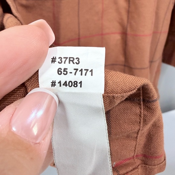 Orvis Men’s Large Plaid Button Down Shirt Long Sleeve Cotton Casual - Picture 5 of 5